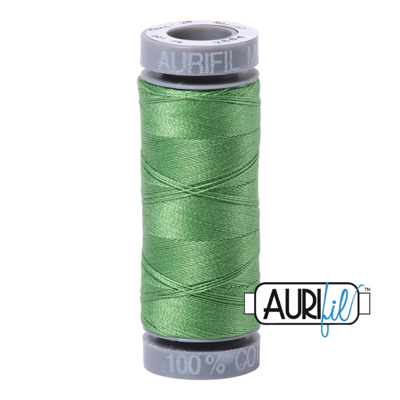 Green Yellow (2884) | 28wt Small Spool (100M / 109Y) | Aurifil Thread
